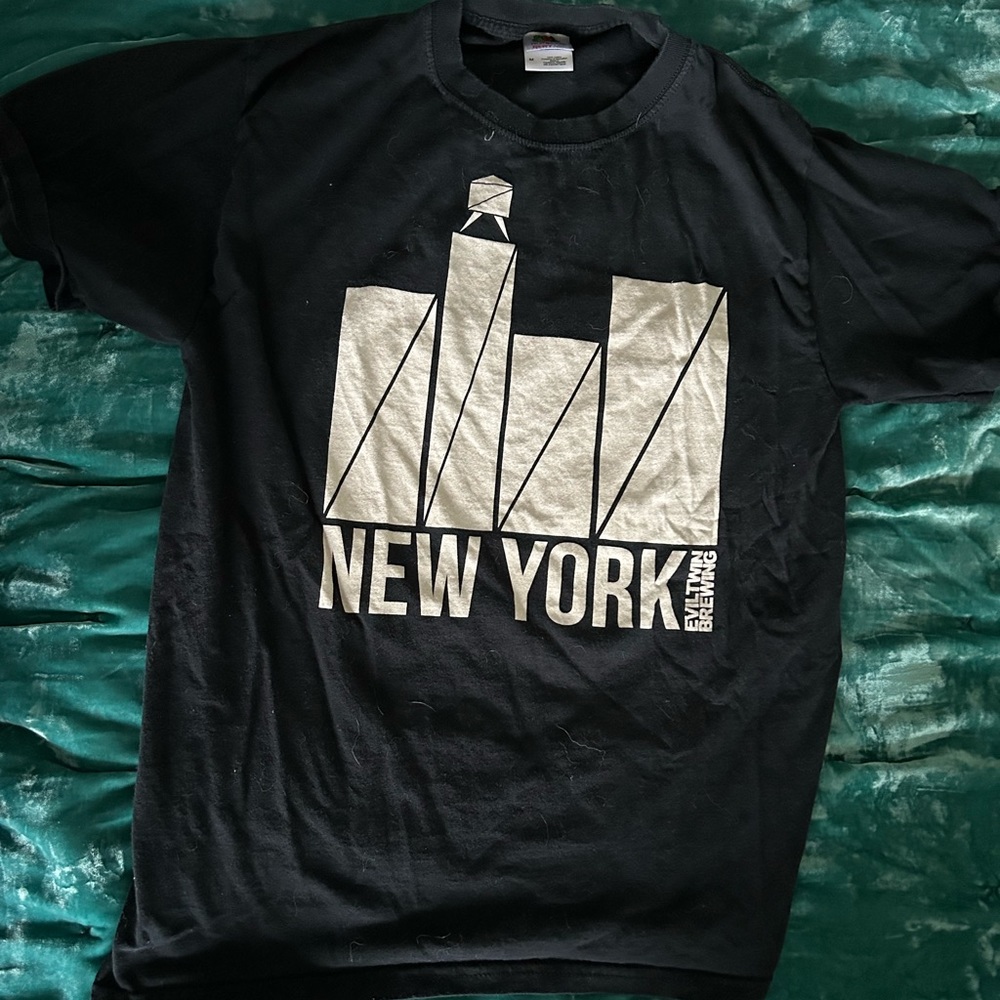 New York Black T-Shirt